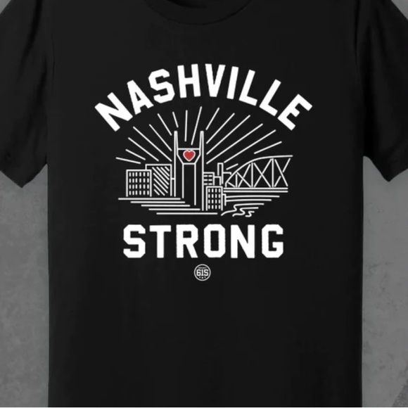 Bella Canvas Tops - Project 615 Nashville Strong Tee